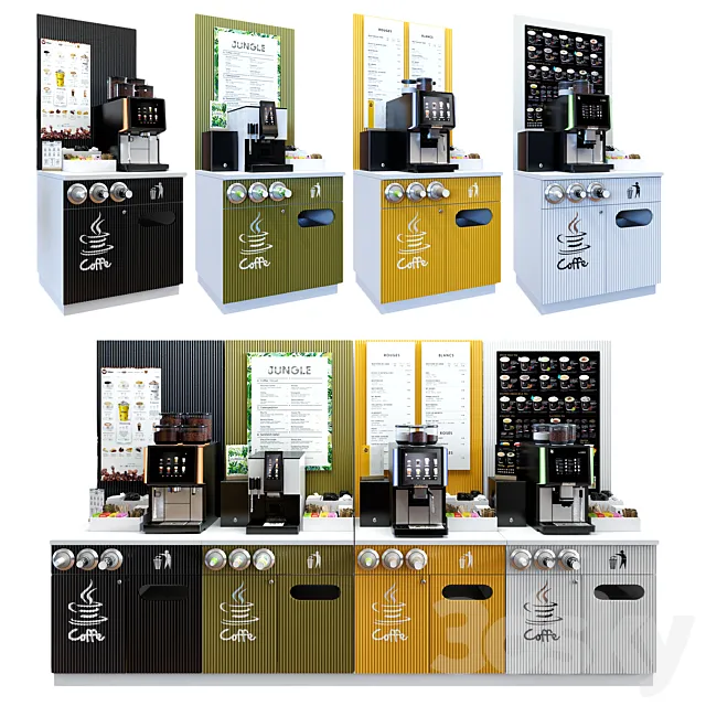 WMF Coffe store 3DModel