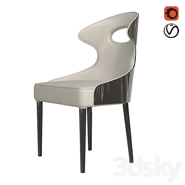 Woiss Mobili Impero Chair 3DModel