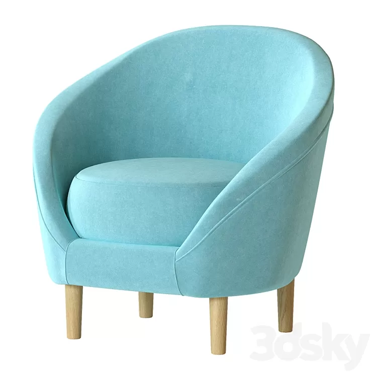 Wolsi Happy Min Chair 3D Model Wolsi Happy Min Chair 3D Model