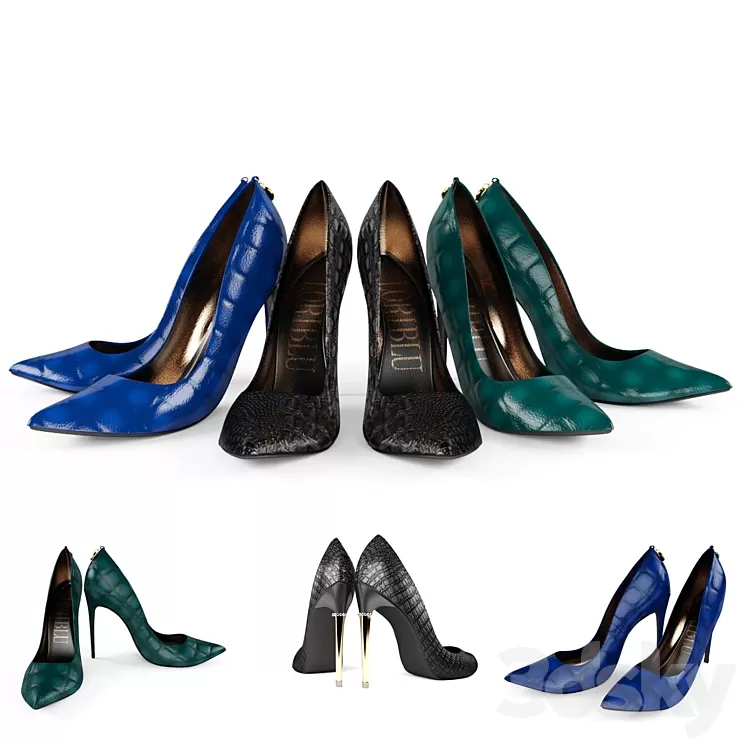 Women's shoes Loriblu 3D Model