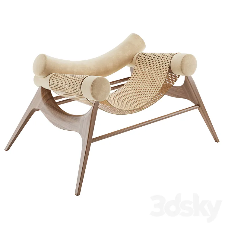 Wonatti Espiunca armchair 3D Model Free Download