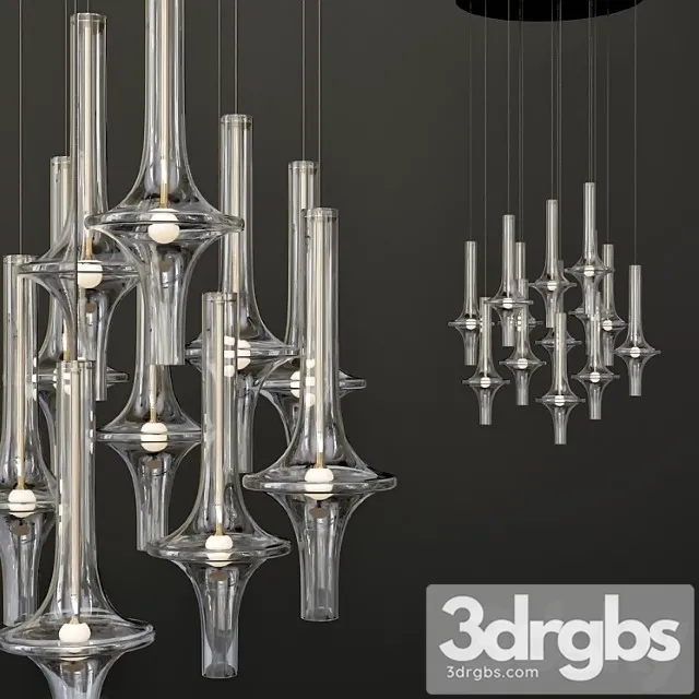 Wonder penta lampada a sospensione 3D Model Download