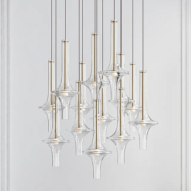 Wonder Penta Lampada a Sospensione 3DModel Wonder Penta Lampada a Sospensione 3DModel