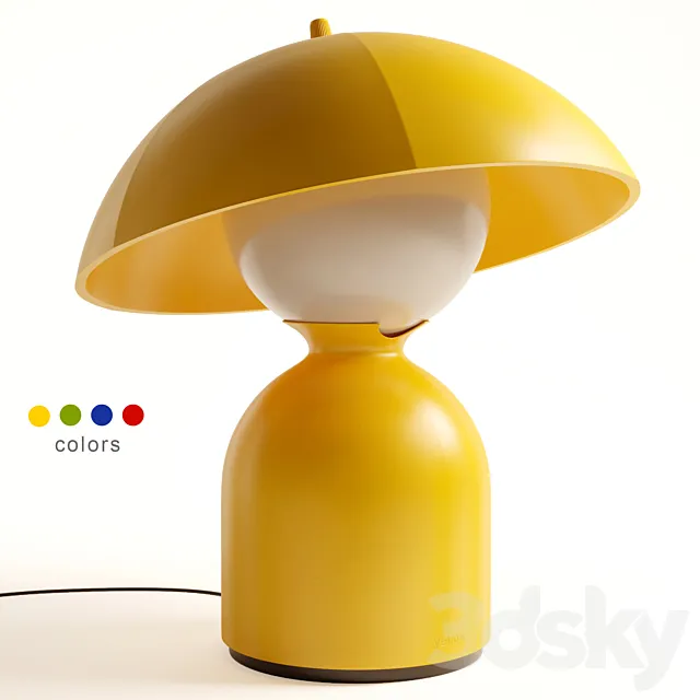 Woo-bi desk lamp by Jaekyoung Oh 3DModel
