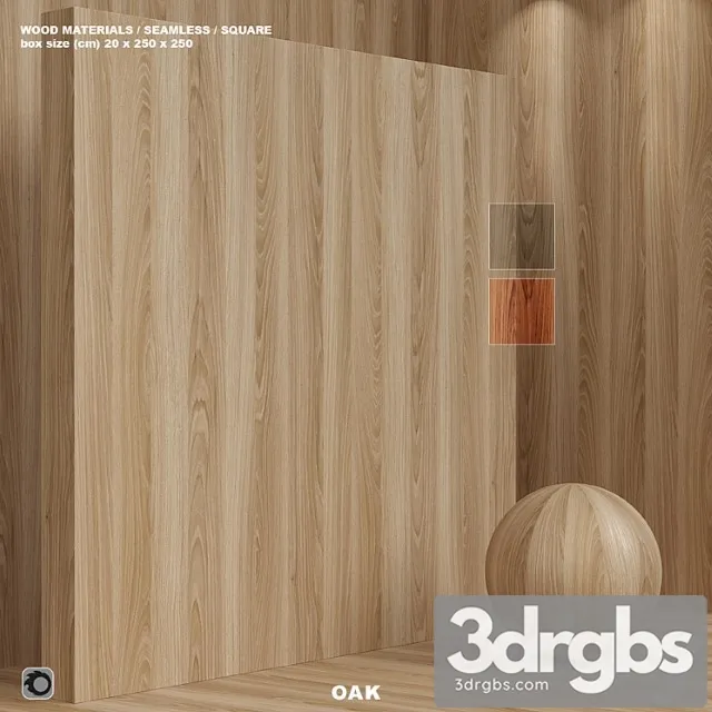 Wood  60 Material Wood Seamless Oak Set 109 3D Model Download