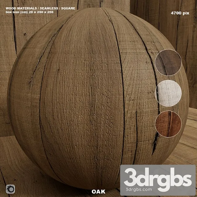 Wood  62 Material Wood Seamless Oak Set 123 3D Model Download