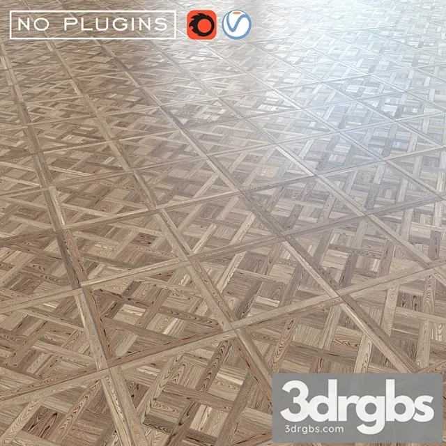 Wood  64 Modular flooring coswick versailles verona 3D Model Download