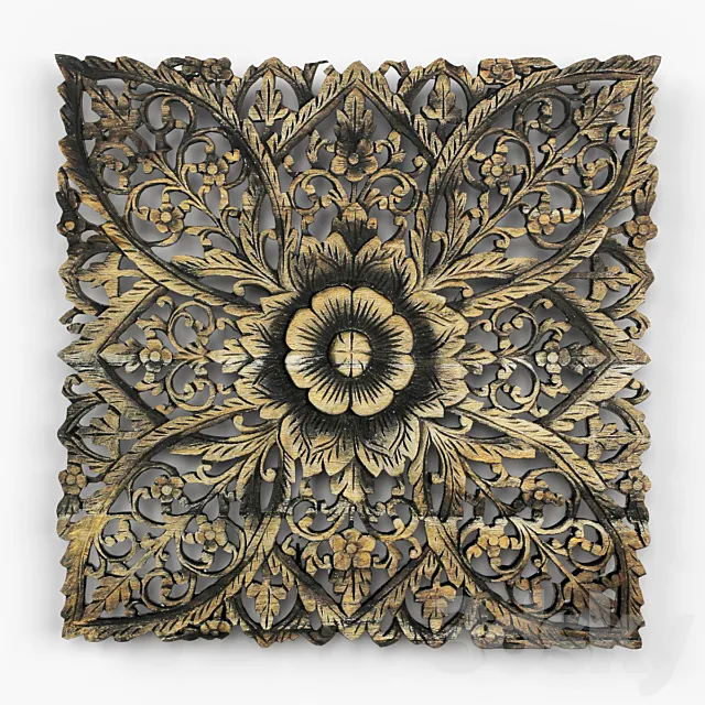 wood-based panel 3D Model