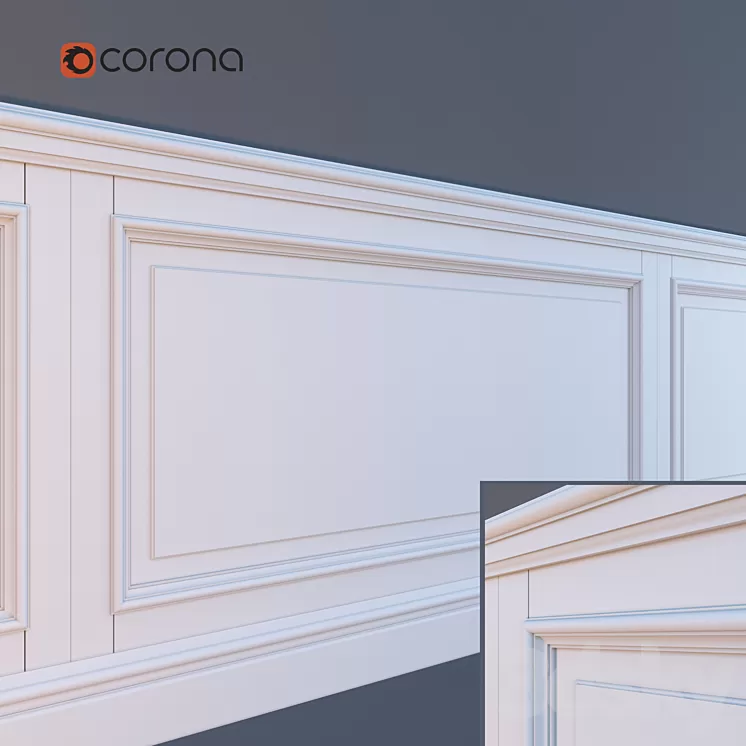 wood-based panel 3D Model