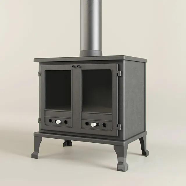 Wood Burner Stove 3DModel