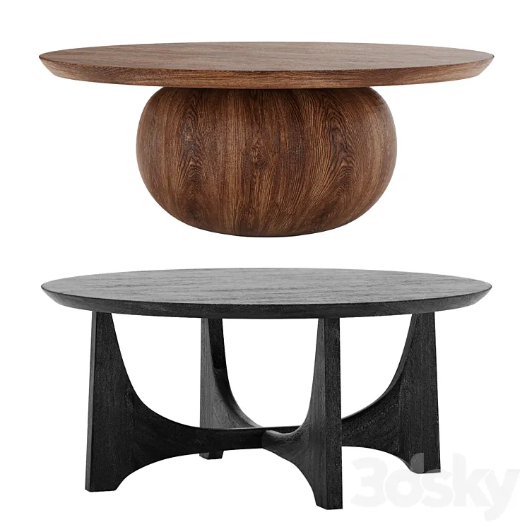 Wood Coffee Table West Elm 3D Model Free Download Wood Coffee Table West Elm 3D Model Free Download