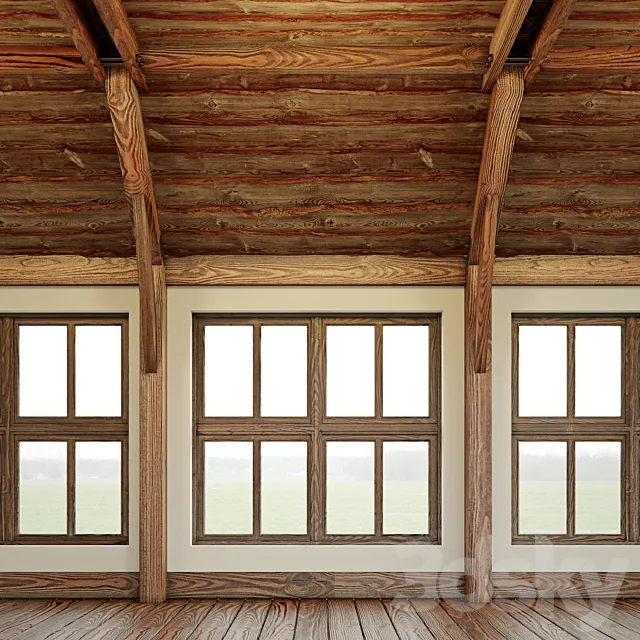 Wood elements 3DModel Wood elements 3DModel