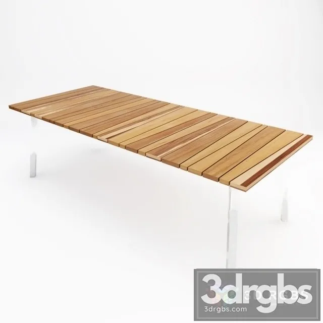 Wood Floor Table 2 3D Model Download Wood Floor Table 2 3D Model Download