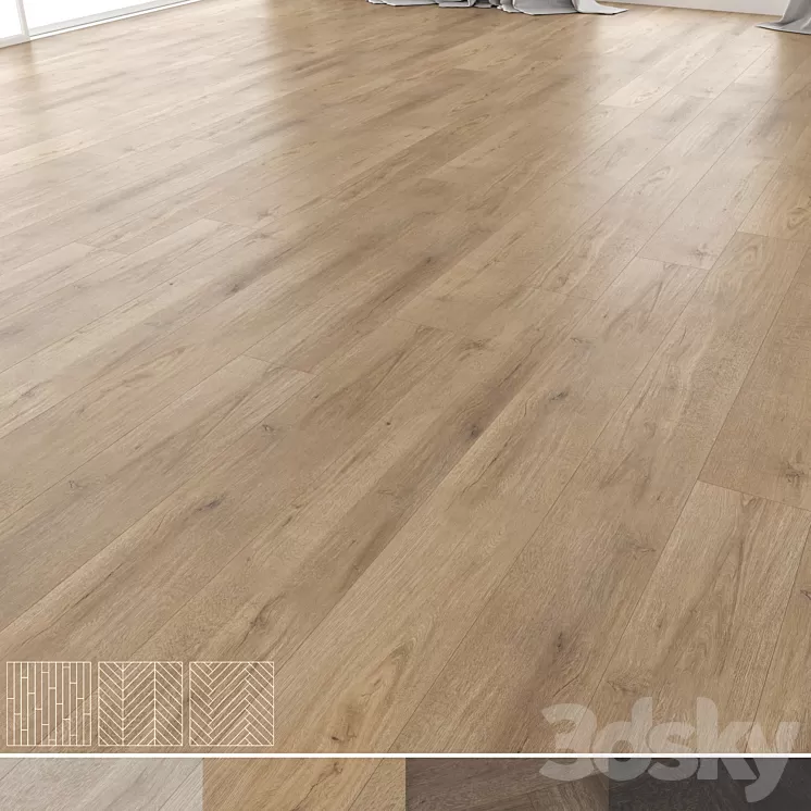 Wood Floor v04 3D Model