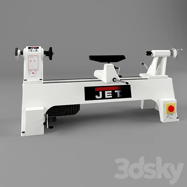 wood lathe 3DModel wood lathe 3DModel