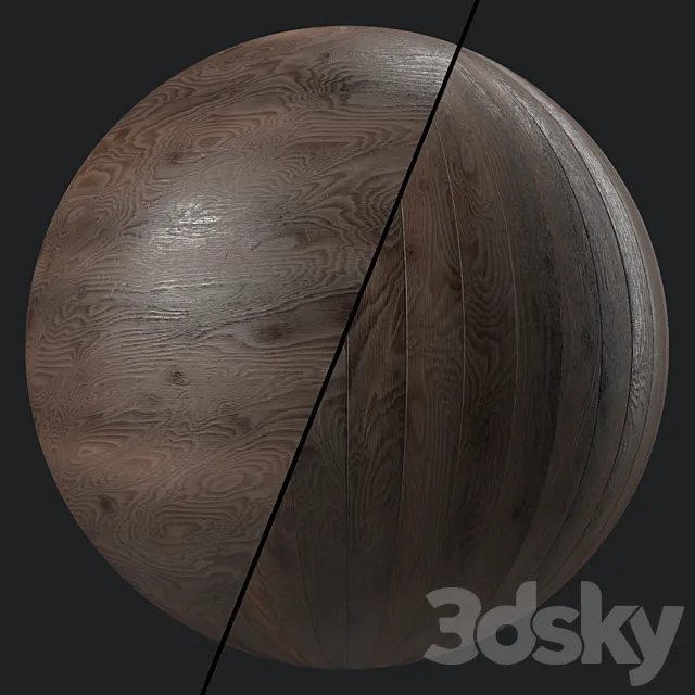 Wood Materials 28- Wooden Panel | Sbsar Seamless PBR 4k 3D Model