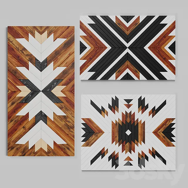 Wood Pan 01 3D Model Wood Pan 01 3D Model