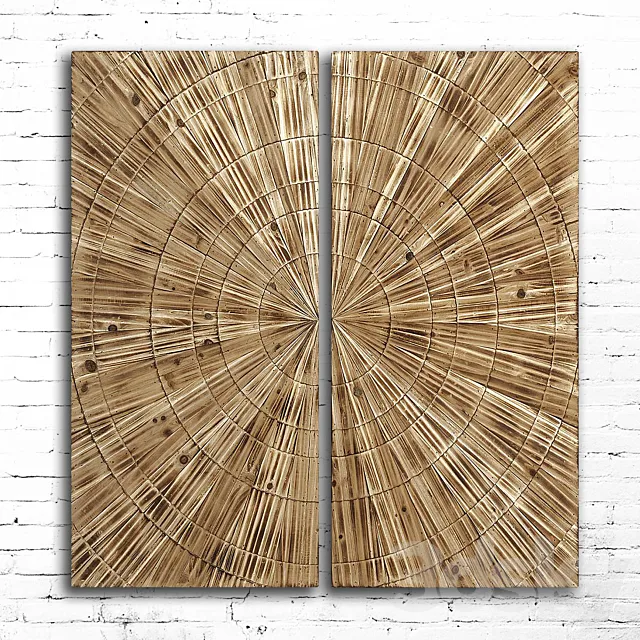 Wood paneling 86 3DModel Wood paneling 86 3DModel