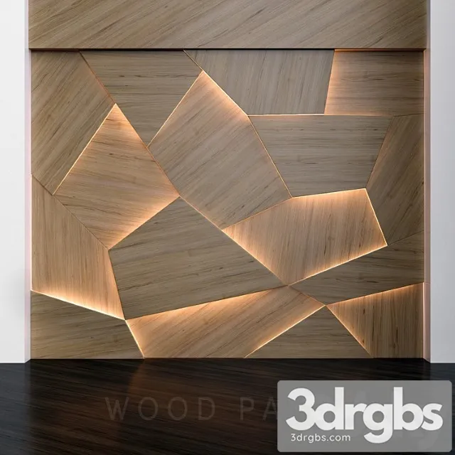 Wood Panels 2 3D Model Download