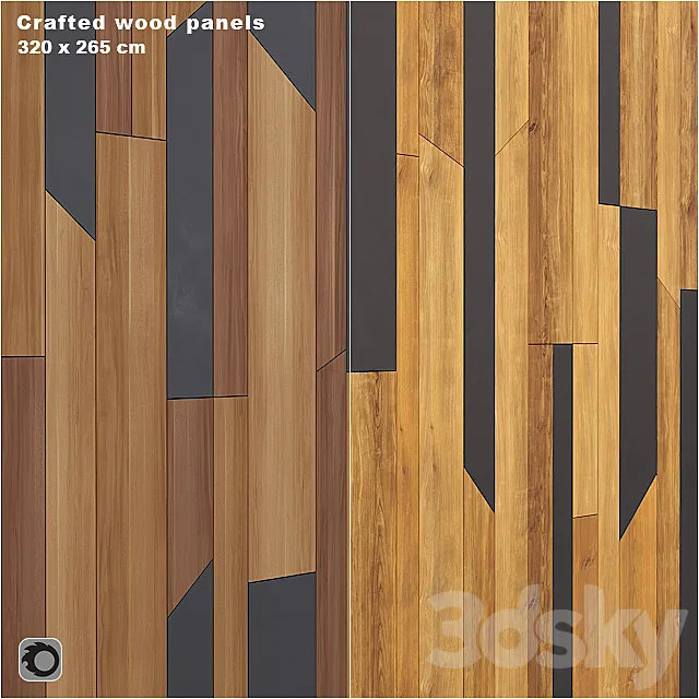 Wood panels – craft 3DModel