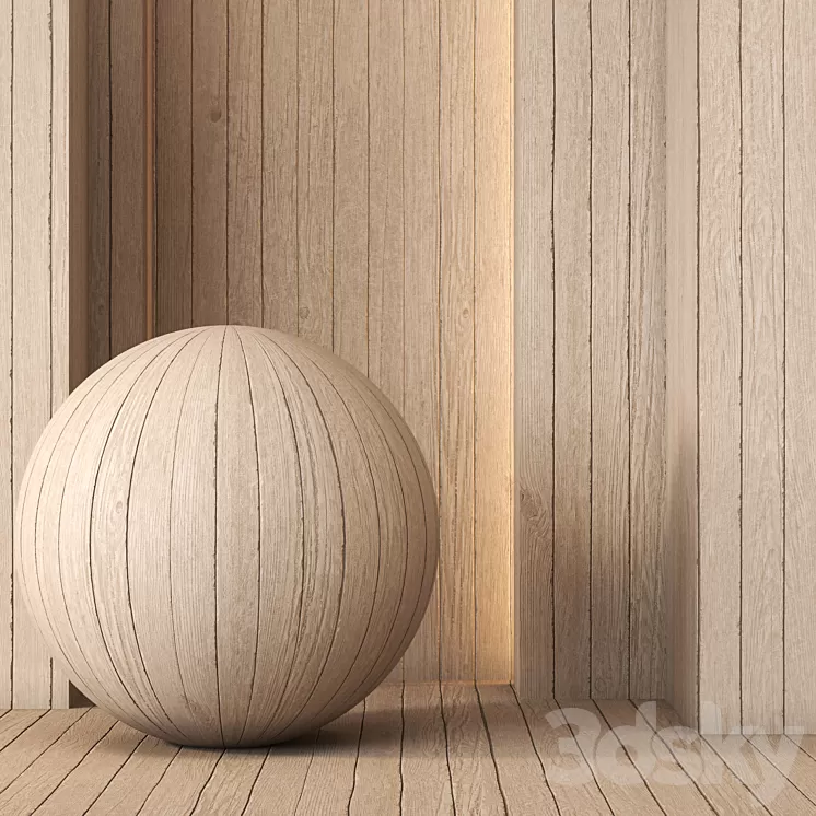 Wood Plank Texture 4K – Seamless 3D Model Free Download