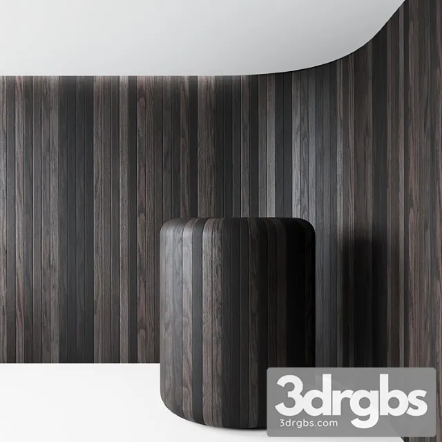 Wood Rails 3D Model Download