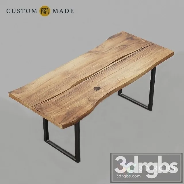 Wood Rustic Table 3D Model Download Wood Rustic Table 3D Model Download