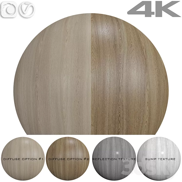 Wood texture – Oak №5 3D Model Free Download