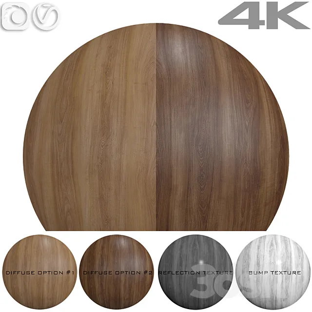 Wood texture – Pear №2 3D Model
