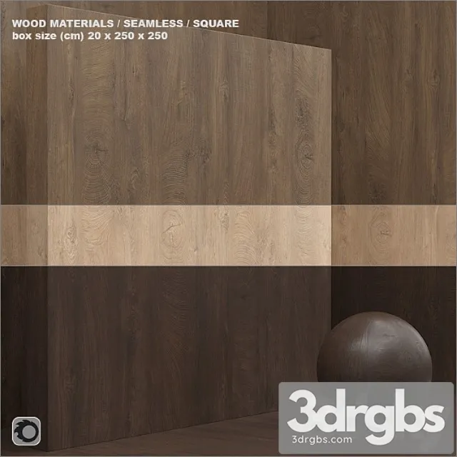 Wood veneer (seamless) – set 43 3D Model Download