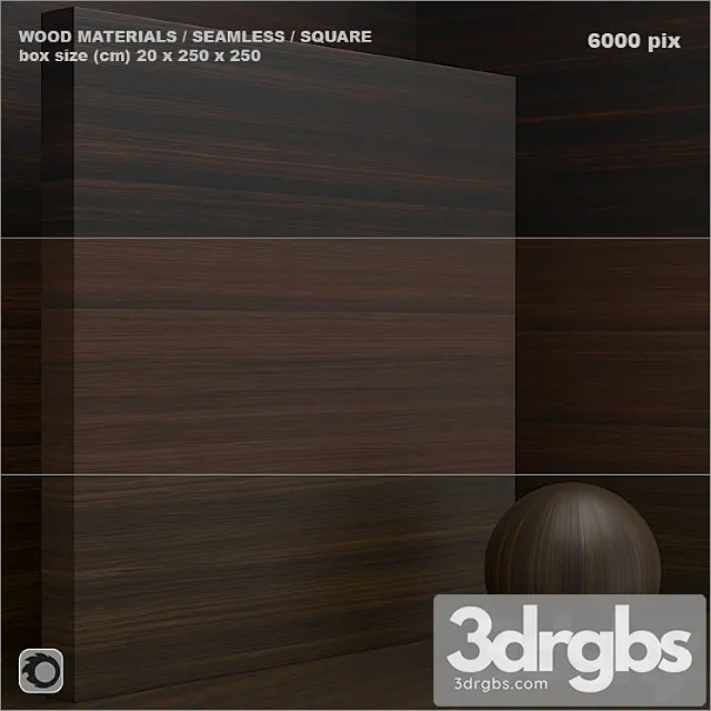 Wood veneer (seamless) – set 58 3D Model Download