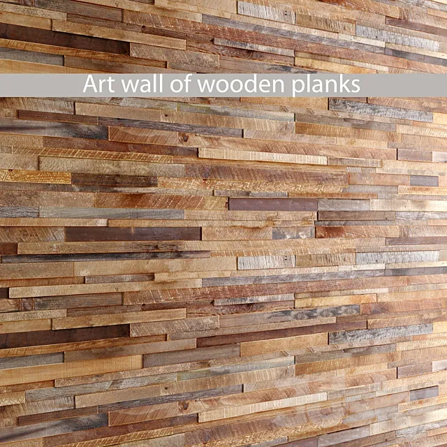 wood wall art. wall decor. wood panel. slats. boards. wood mosaic 3DModel wood wall art. wall decor. wood panel. slats. boards. wood mosaic 3DModel