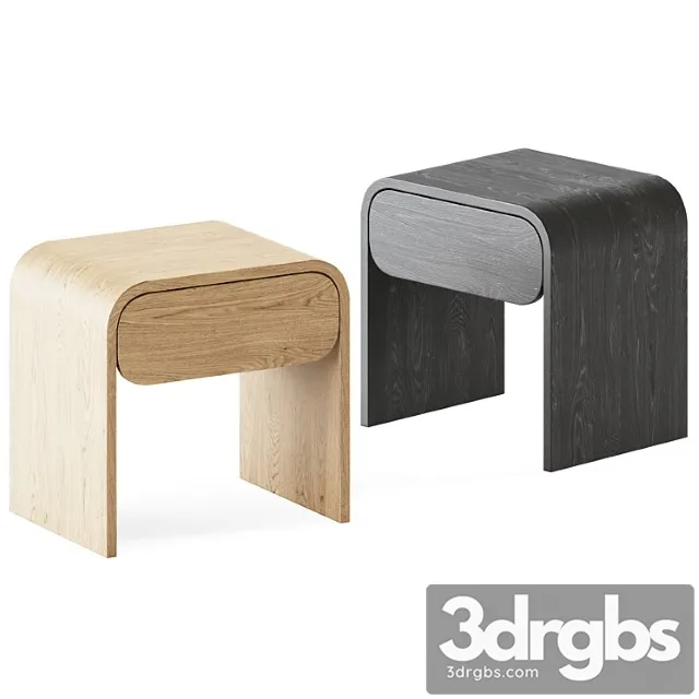 wooden bedside table wooden bedside table