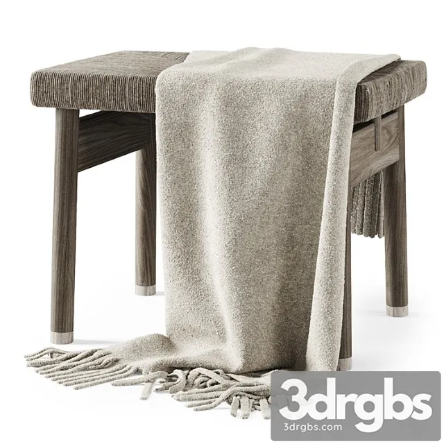 wooden bench with wicker wooden bench with wicker