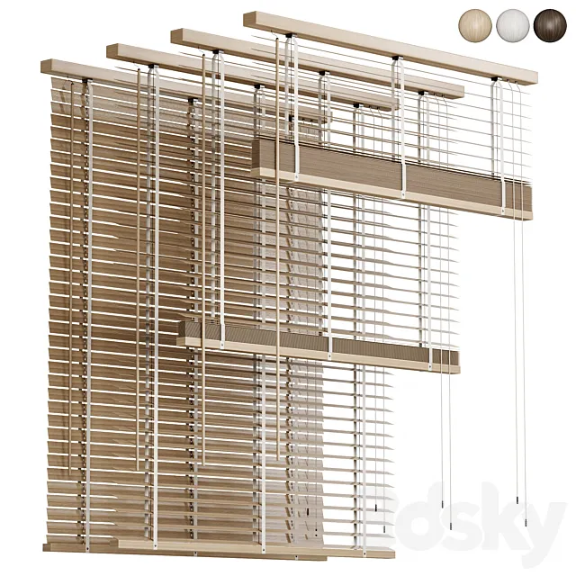 Wooden blinds 02 Folding wooden blinds 3D Model Wooden blinds 02 Folding wooden blinds 3D Model