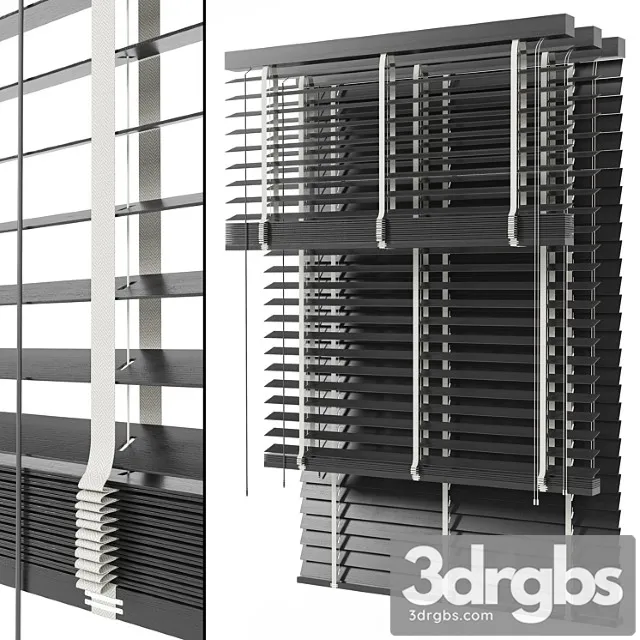 Wooden blinds set 04 Wooden blinds set 04