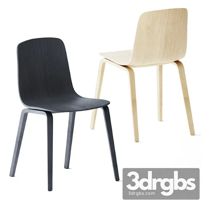 Wooden Chair Aavo By Arper 3D Model Download Wooden Chair Aavo By Arper 3D Model Download