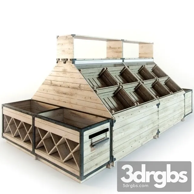 Wooden Chest 3D Model Download