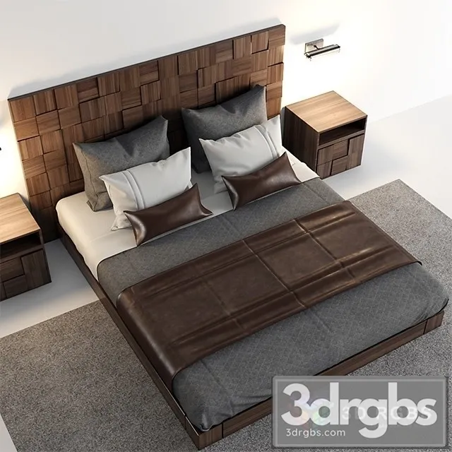 Wooden Clothes Bed 3D Model Download Wooden Clothes Bed 3D Model Download