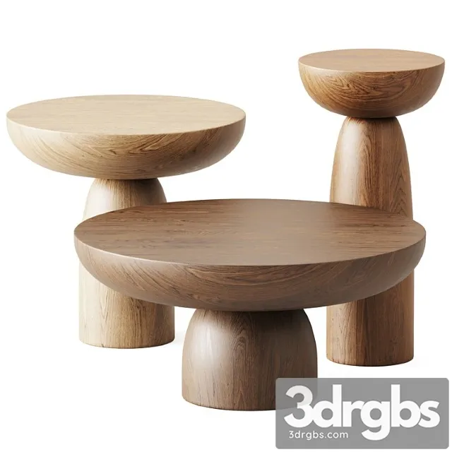 Wooden Coffee Tables Olo by Mogg 3D Model Download Wooden Coffee Tables Olo by Mogg 3D Model Download