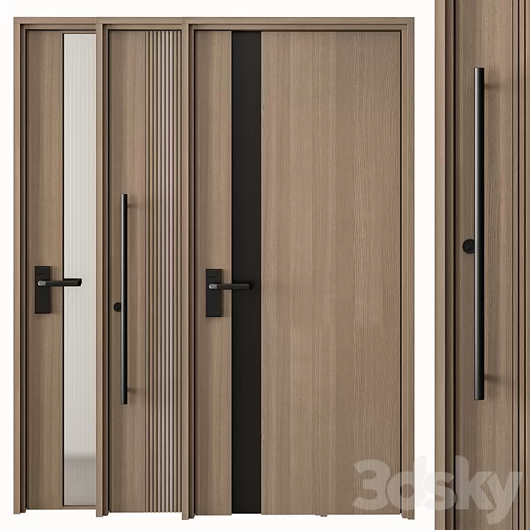 Wooden Door – Set 48 3D Model Free Download Wooden Door – Set 48 3D Model Free Download
