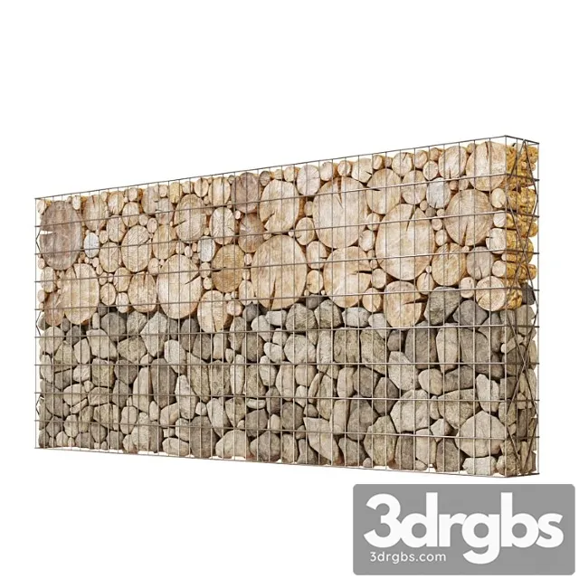Wooden Gabion 1 3D Model Download Wooden Gabion 1 3D Model Download