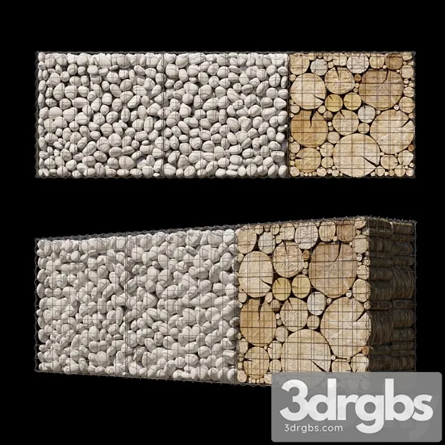 Wooden Gabion 5 3D Model Download Wooden Gabion 5 3D Model Download