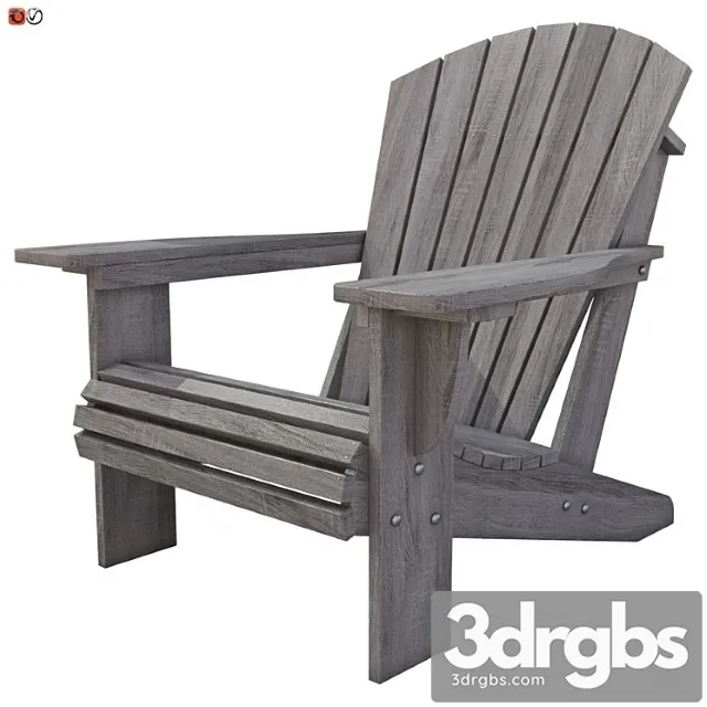 Wooden garden chair 04 Wooden garden chair 04