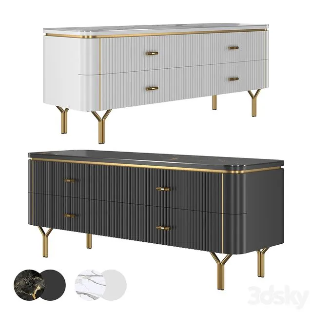 Wooden kors BOTTICELLI TV 3D Model Wooden kors BOTTICELLI TV 3D Model