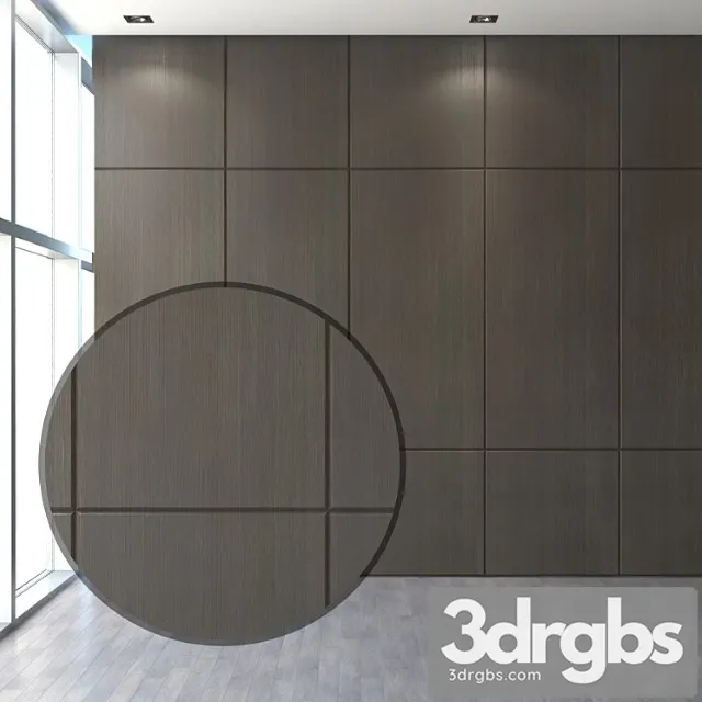 Wooden Panel 01 2 3D Model Download