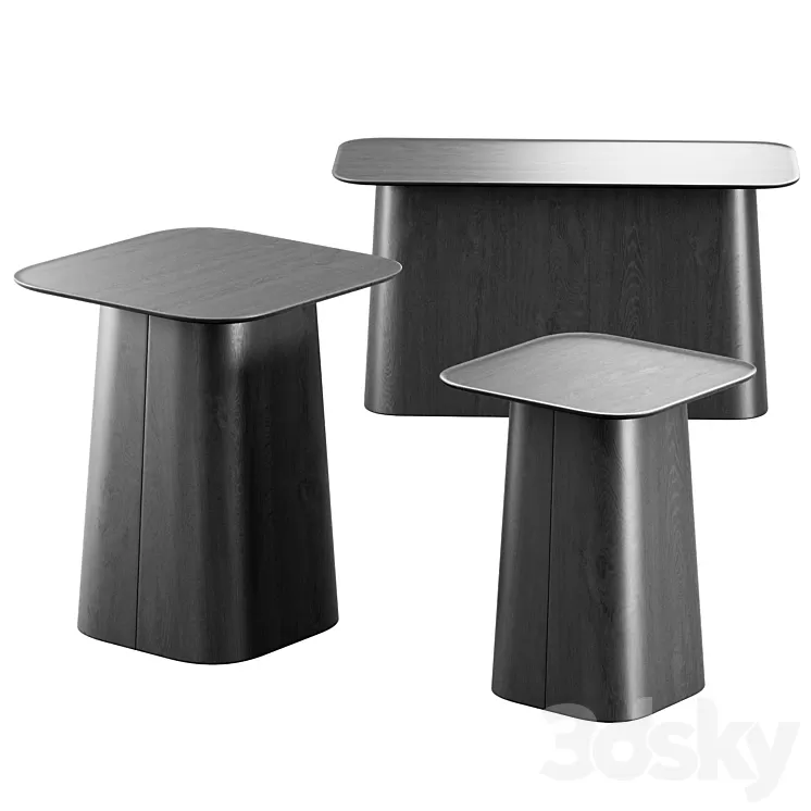 Wooden Side Tables by Vitra 3D Model Free Download Wooden Side Tables by Vitra 3D Model Free Download