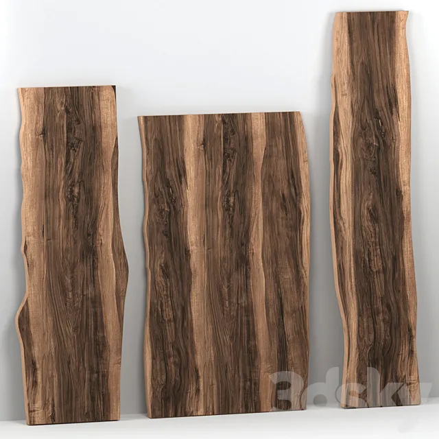 Wooden slabs 3DModel