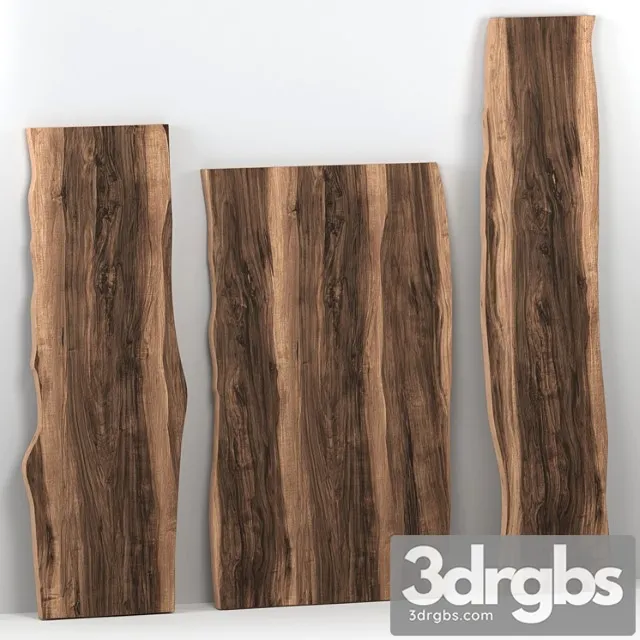 Wooden slabs_1 3D Model Download