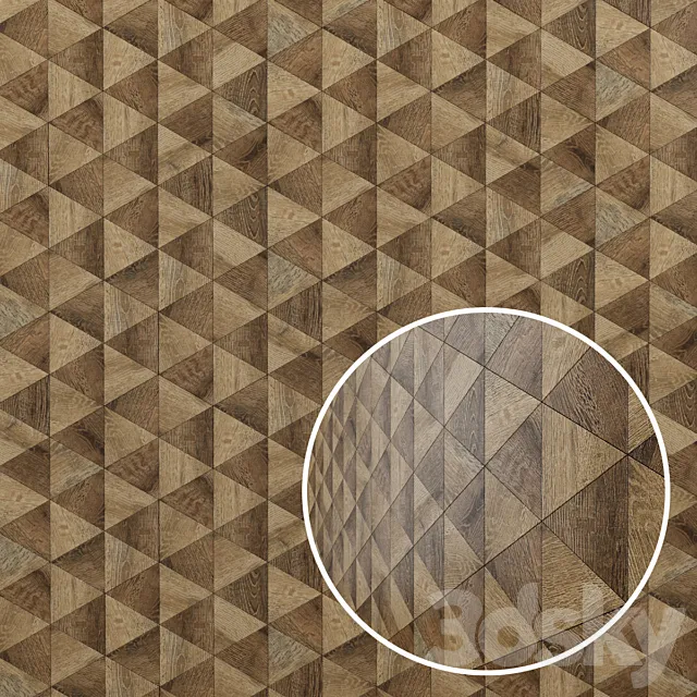 Wooden tiles from Karragach Design | 3 3D Model Wooden tiles from Karragach Design | 3 3D Model